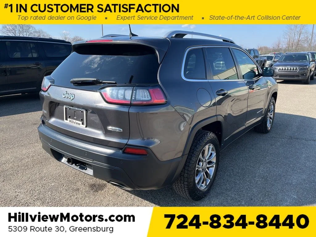 Certified Used 2020 Crystal Metallic Jeep Latitude Plus image 7
