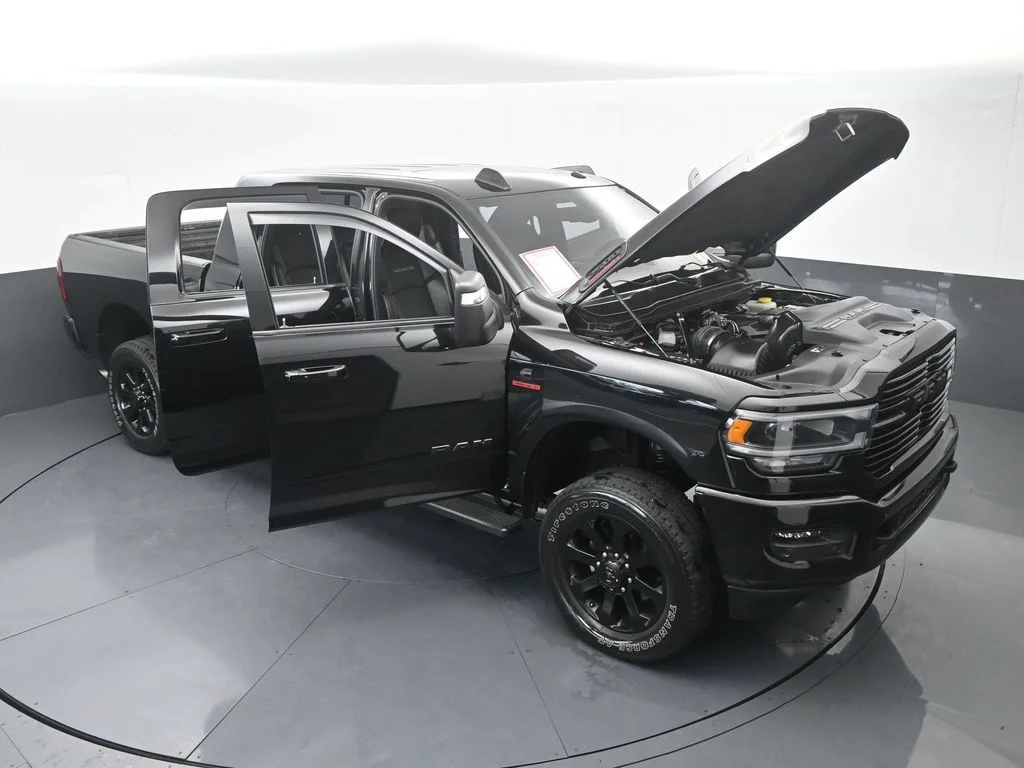 Used 2024 Diamond Black Crystal Pearlcoat Ram Laramie image 69