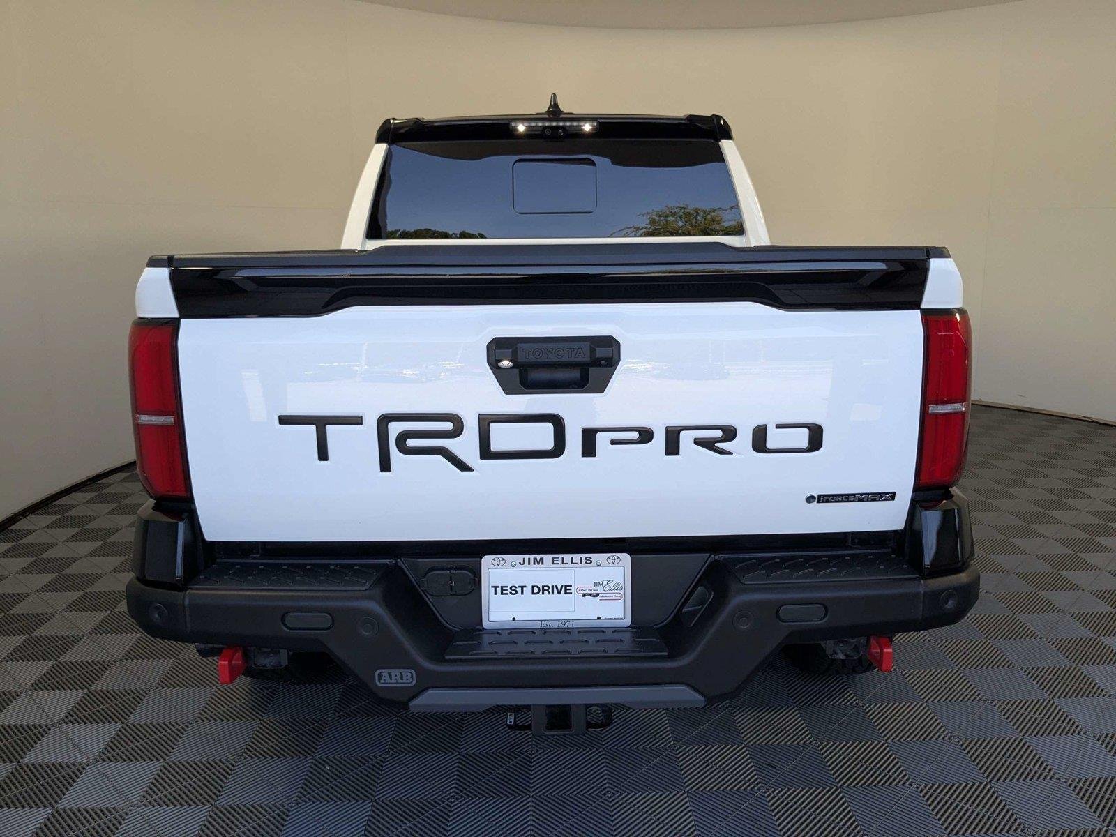 Certified Used 2025 Ice Cap w/Black Roof Toyota TRD Pro HV image 5