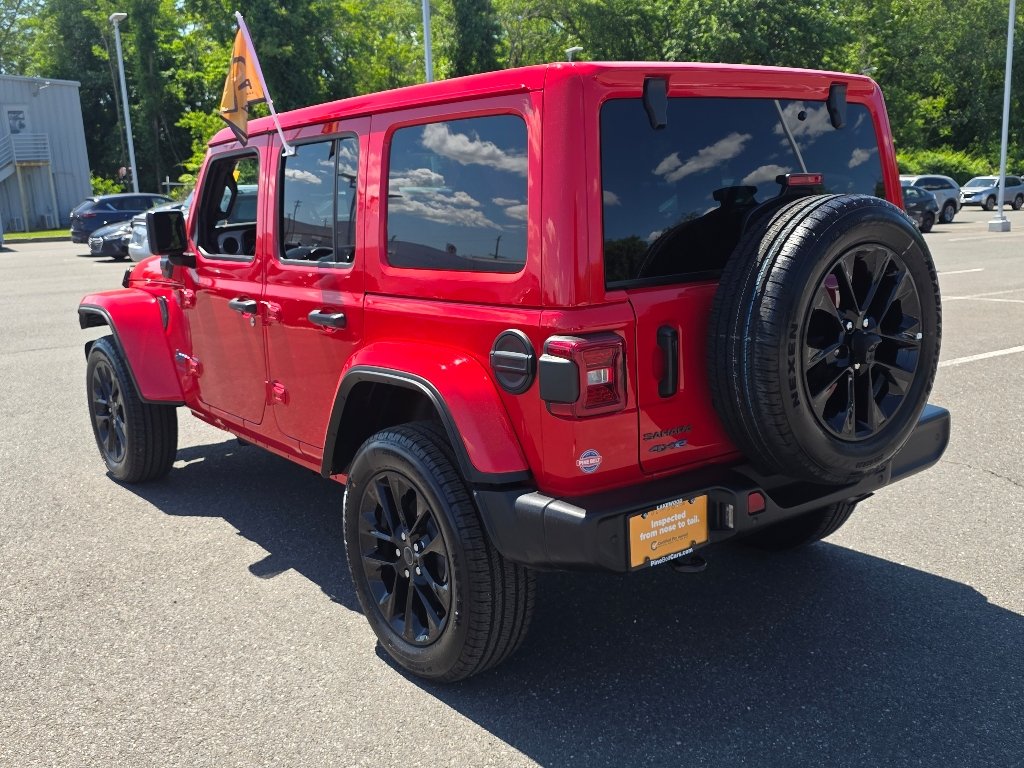 Certified Used 2025 Firecracker Red Clear Coat Jeep Sahara 4xe image 13