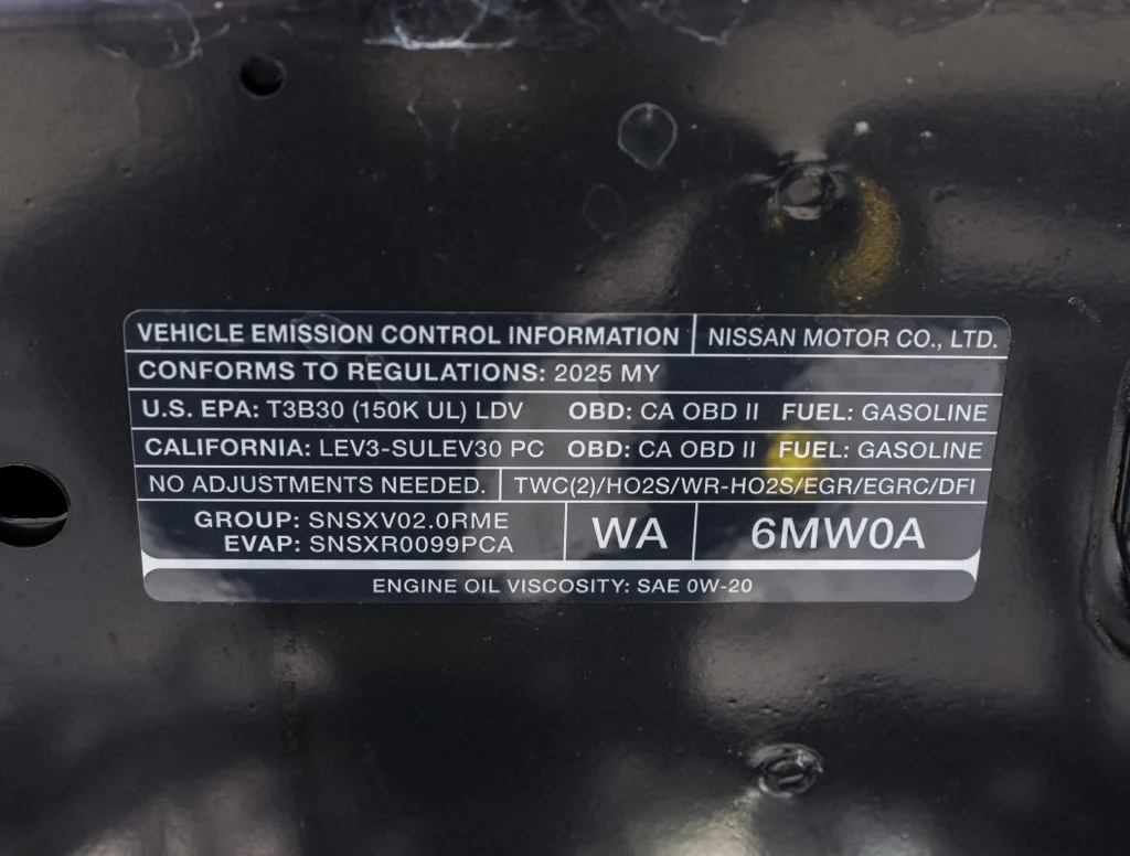 Used 2025 Black Nissan SV image 31