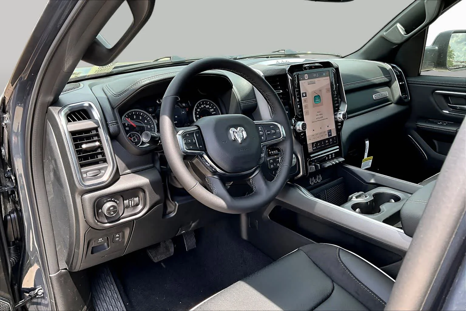 New 2026 Forged Blue Metallic Exterior Paint RAM Laramie image 8