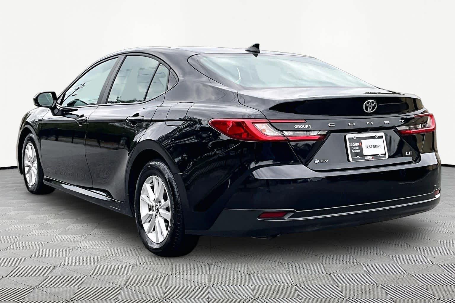 Used 2025 Midnight Black Metallic Toyota LE image 12