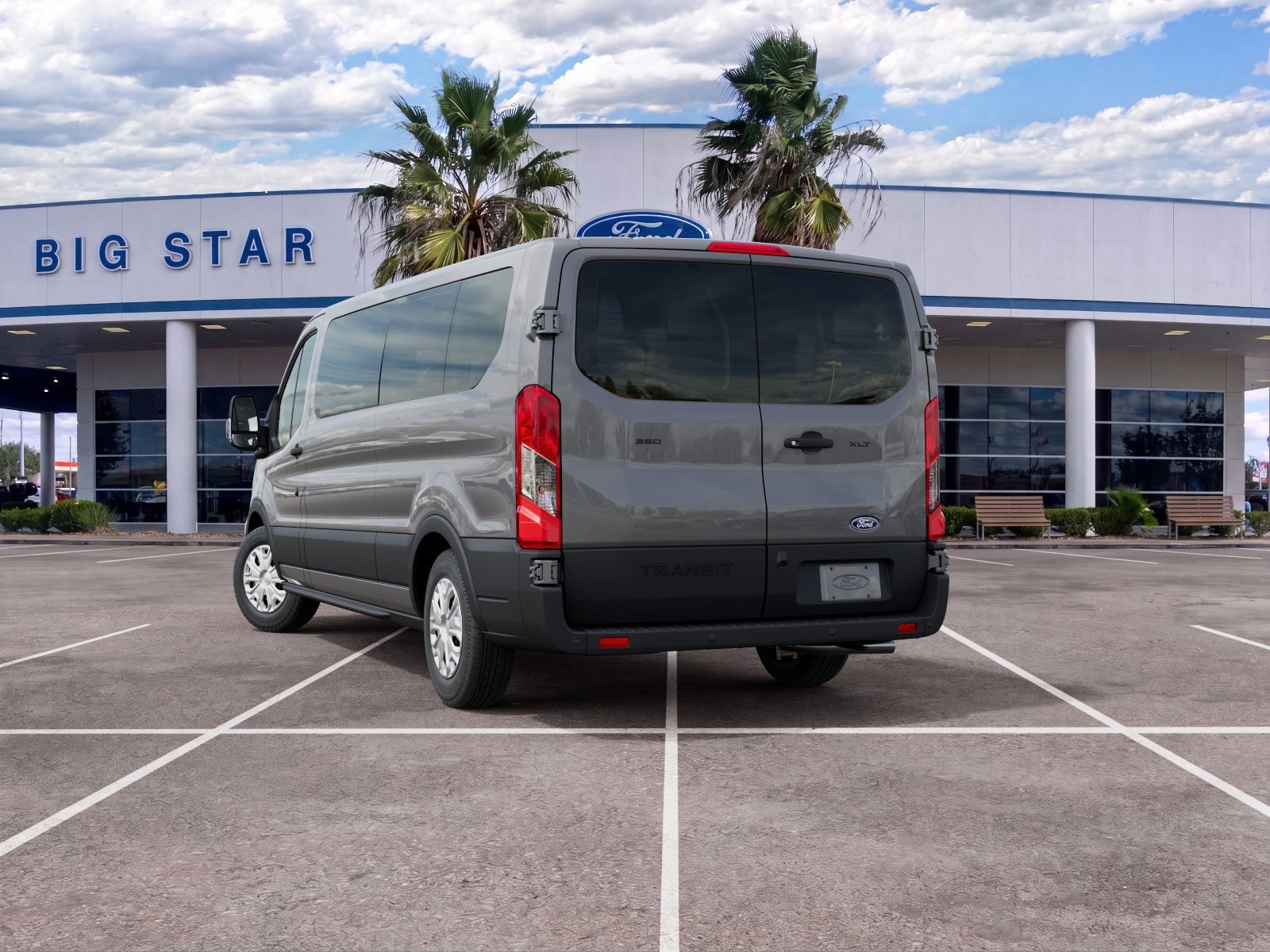 New 2027 Carbonized Gray Metallic Ford XLT image 8