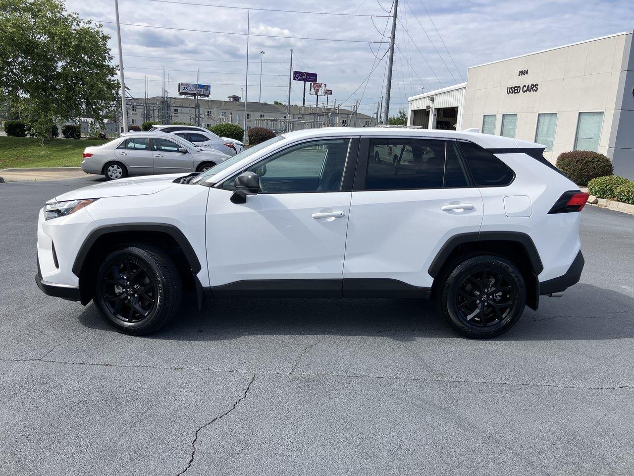Used 2025 White (Ice Cap) Toyota LE image 2