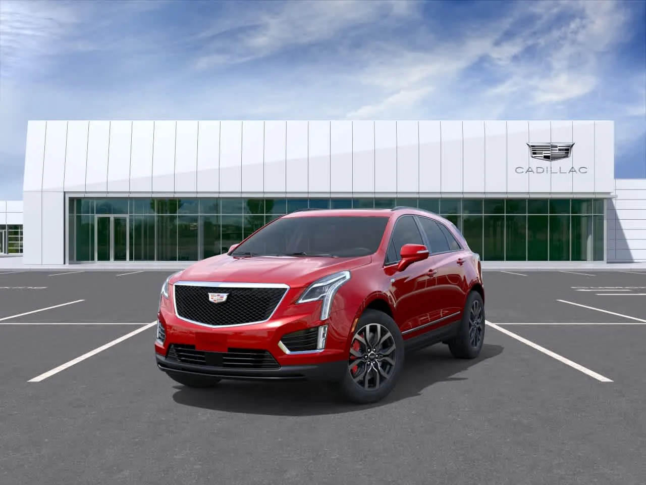 New 2026 Radiant Red Tintcoat Cadillac Sport image 8