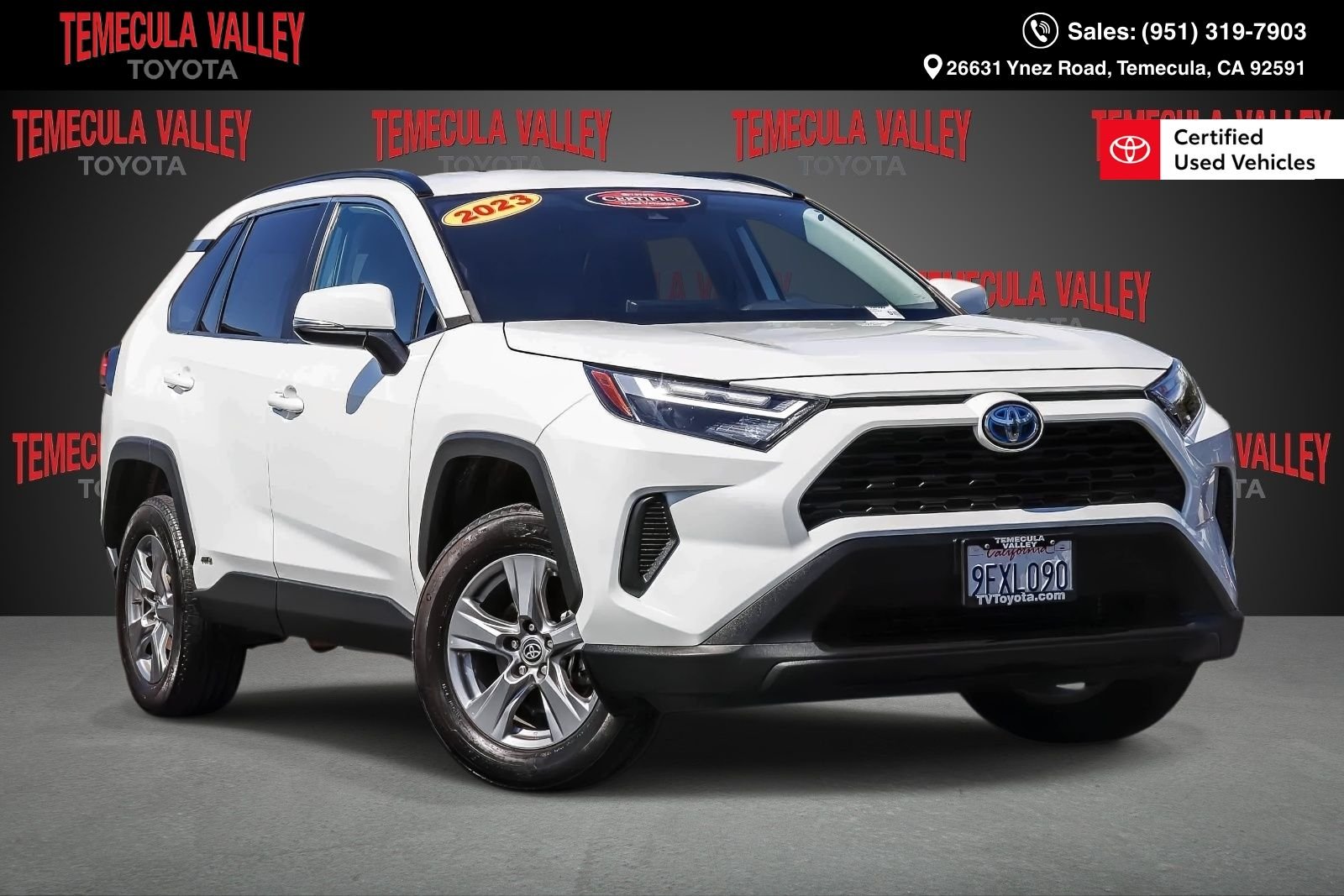 Certified Used 2023 Ice Toyota XLE image 1