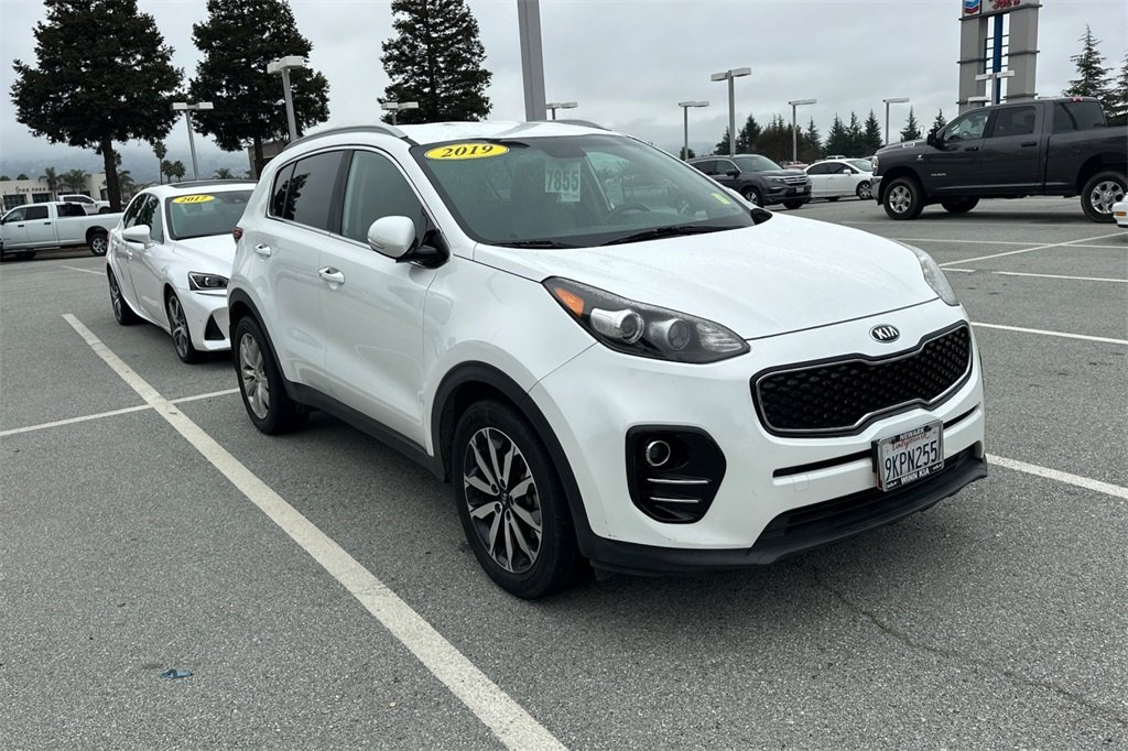 Used 2019 Kia Sportage EX with VIN KNDPN3AC1K7513939 for sale in Morgan Hill, CA