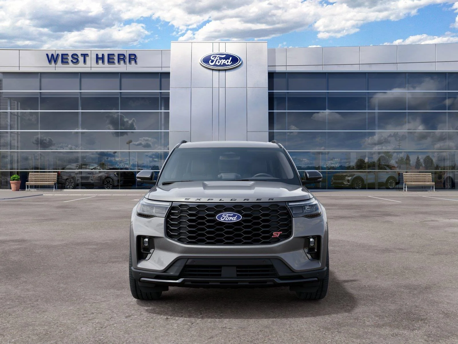 New 2027 Carbonized Gray Metallic Ford ST image 7