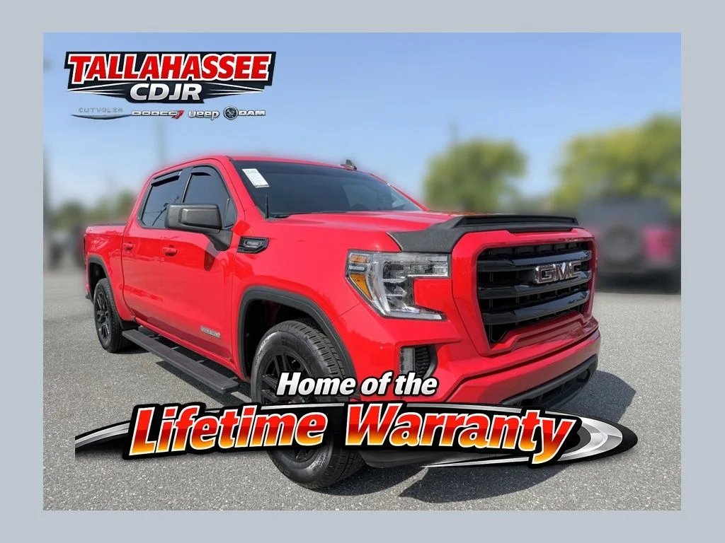 Used 2021 Cardinal Red GMC Elevation image 1