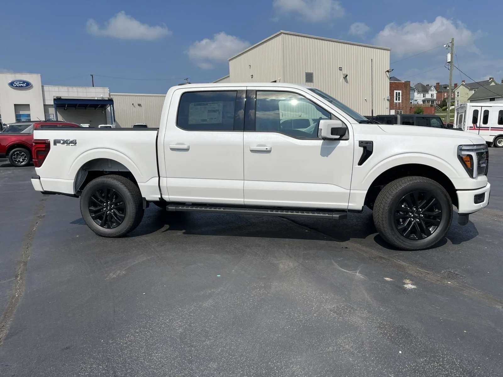 New 2026 Star White Metallic Tri-Coat Ford Lariat® image 5