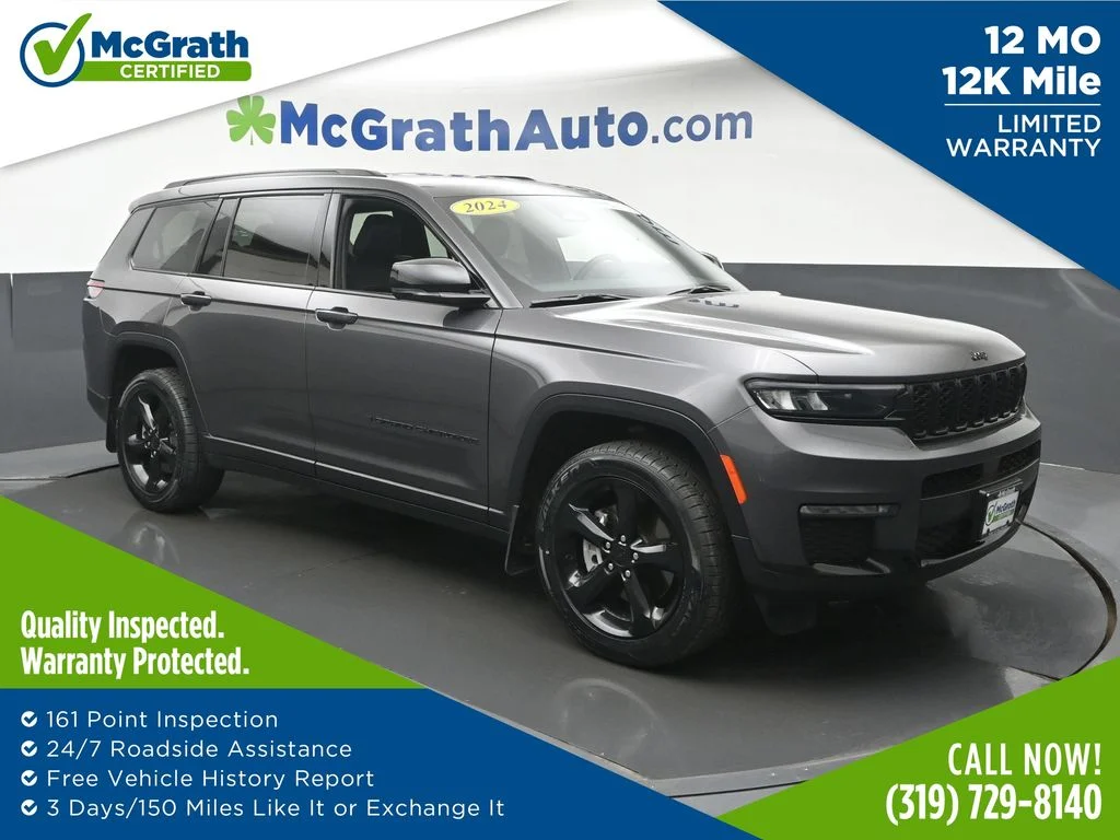 Used 2024 Gray Jeep Limited image 1