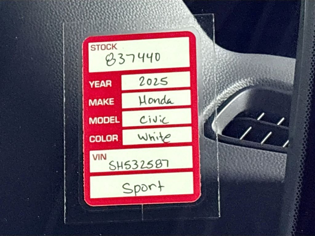Used 2025 White Honda Sport image 24