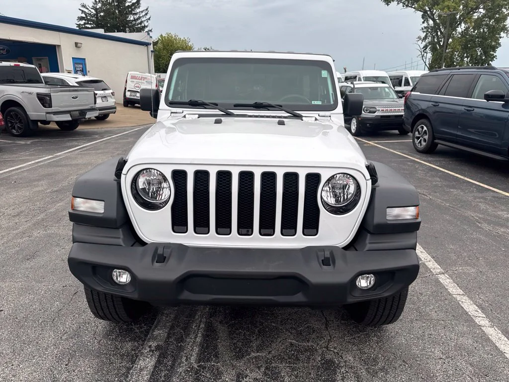 Certified Used 2023 Bright White Clearcoat Jeep Sport image 15