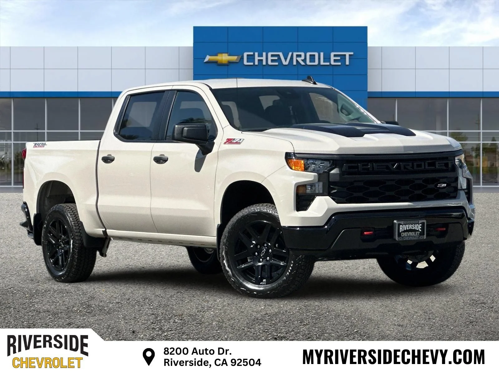New 2026 White Sands Chevrolet Custom Trail Boss image 1