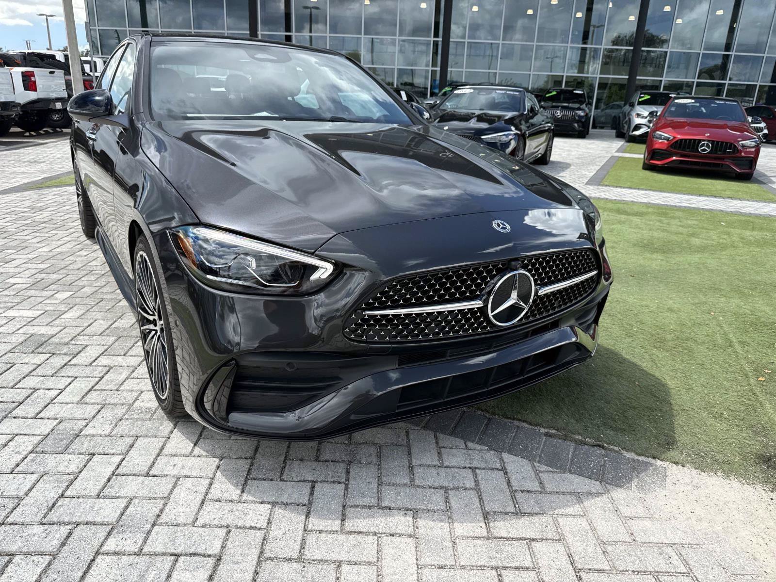 New 2026 Gray Metallic Mercedes-Benz C 300 Sedan image 8