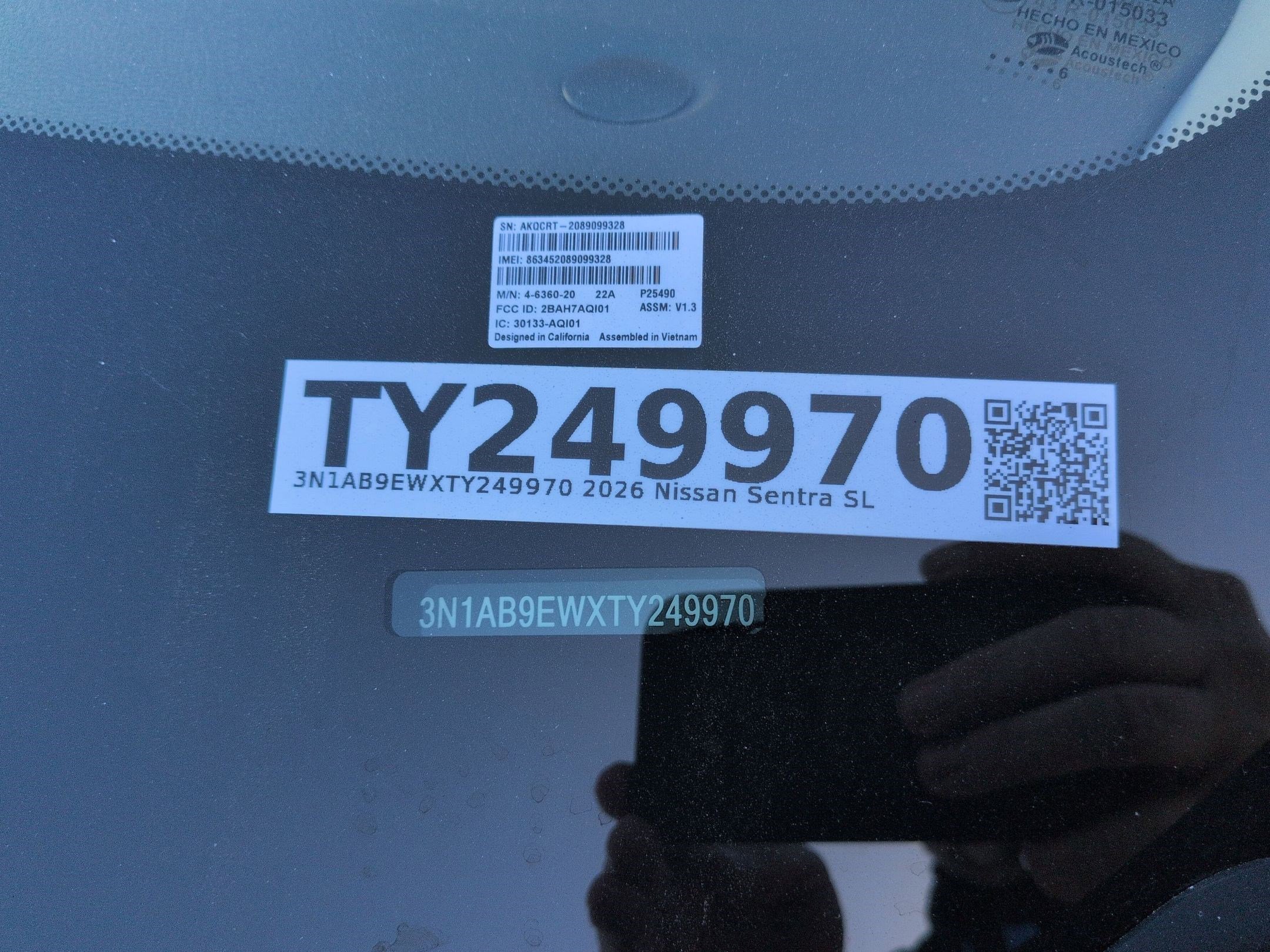 New 2026 Atlantic Gray Metallic Nissan SL image 17