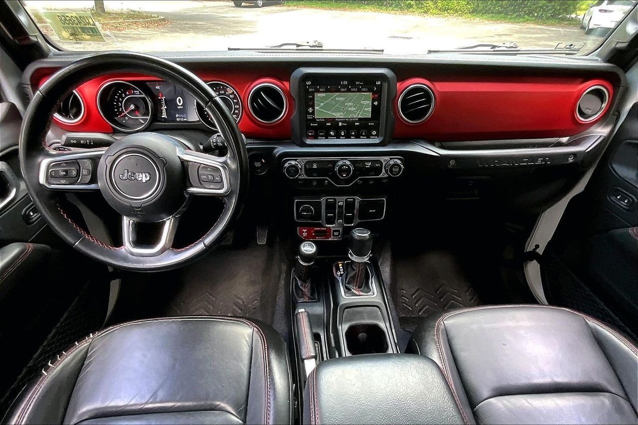Used 2020 White Jeep Unlimited Rubicon image 7