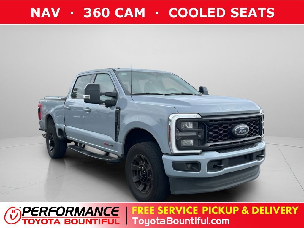 Used 2024 Gray Metallic Ford Lariat image 1