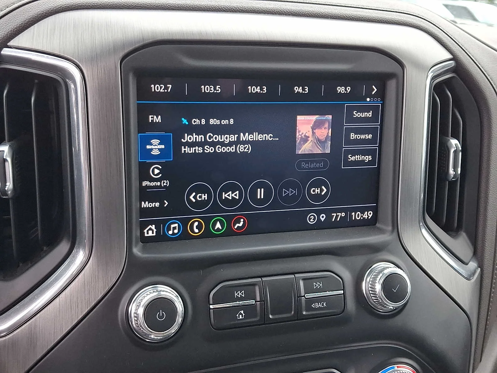 Used 2021 Summit White GMC Denali image 16