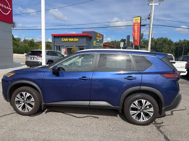 Used 2023 Blue Nissan SV image 8