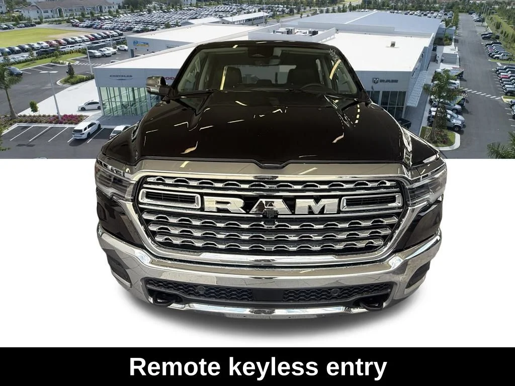 New 2026 Diamond Black Crystal Pearl-Coat Exterior Paint RAM Limited Longhorn image 10