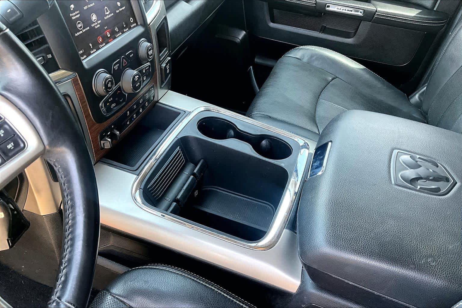 Used 2018 Flame Red Clearcoat Ram Laramie image 17
