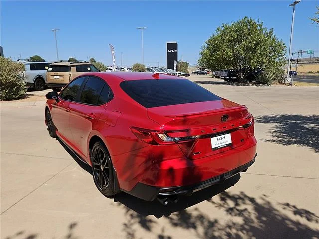Used 2025 Supersonic Red Toyota SE image 3