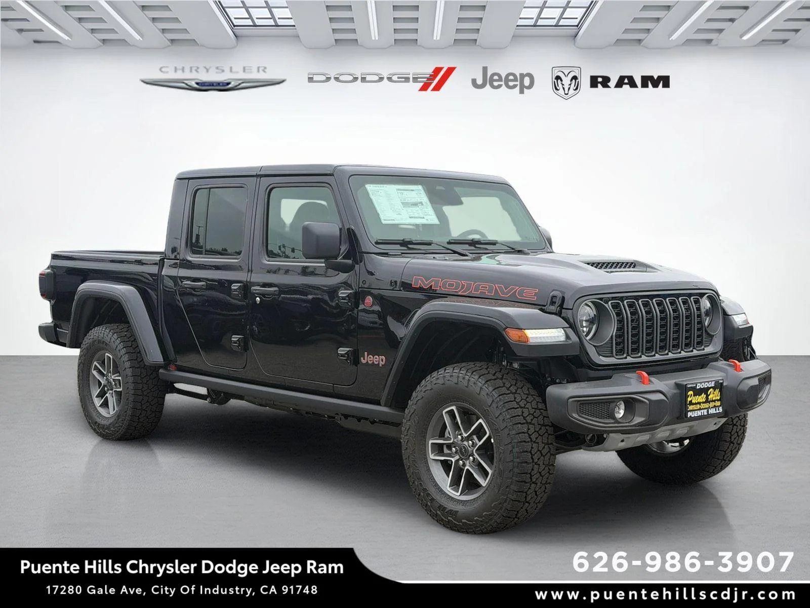 New 2026 Black Clear-Coat Exterior Paint Jeep Mojave image 1