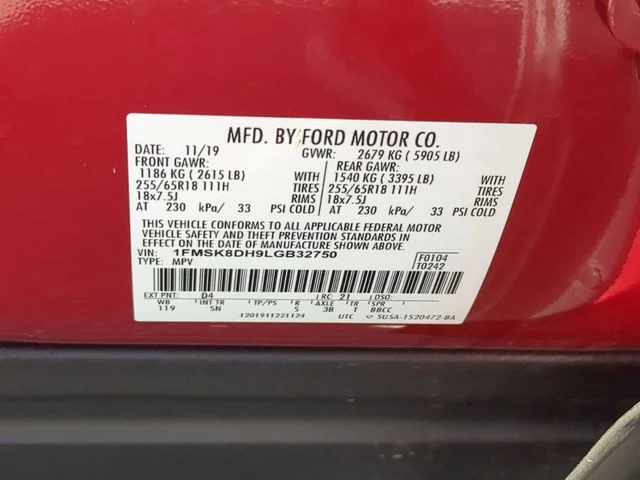 Used 2020 Red Ford XLT image 38