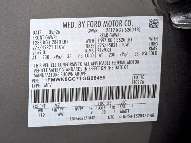 New 2026 Carbonized Gray Metallic Ford ST image 59