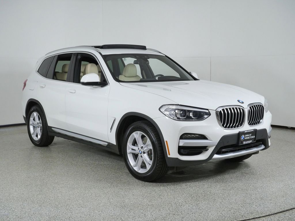 Used 2021 Alpine White BMW xDrive30i image 8