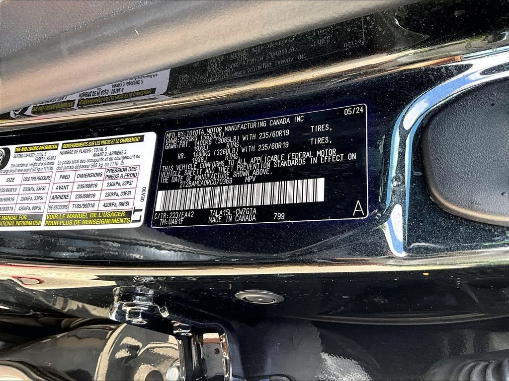 Used 2024 Black Lexus 350 Premium image 36