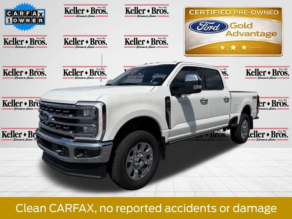 Certified Used 2024 Star White Ford Lariat image 4
