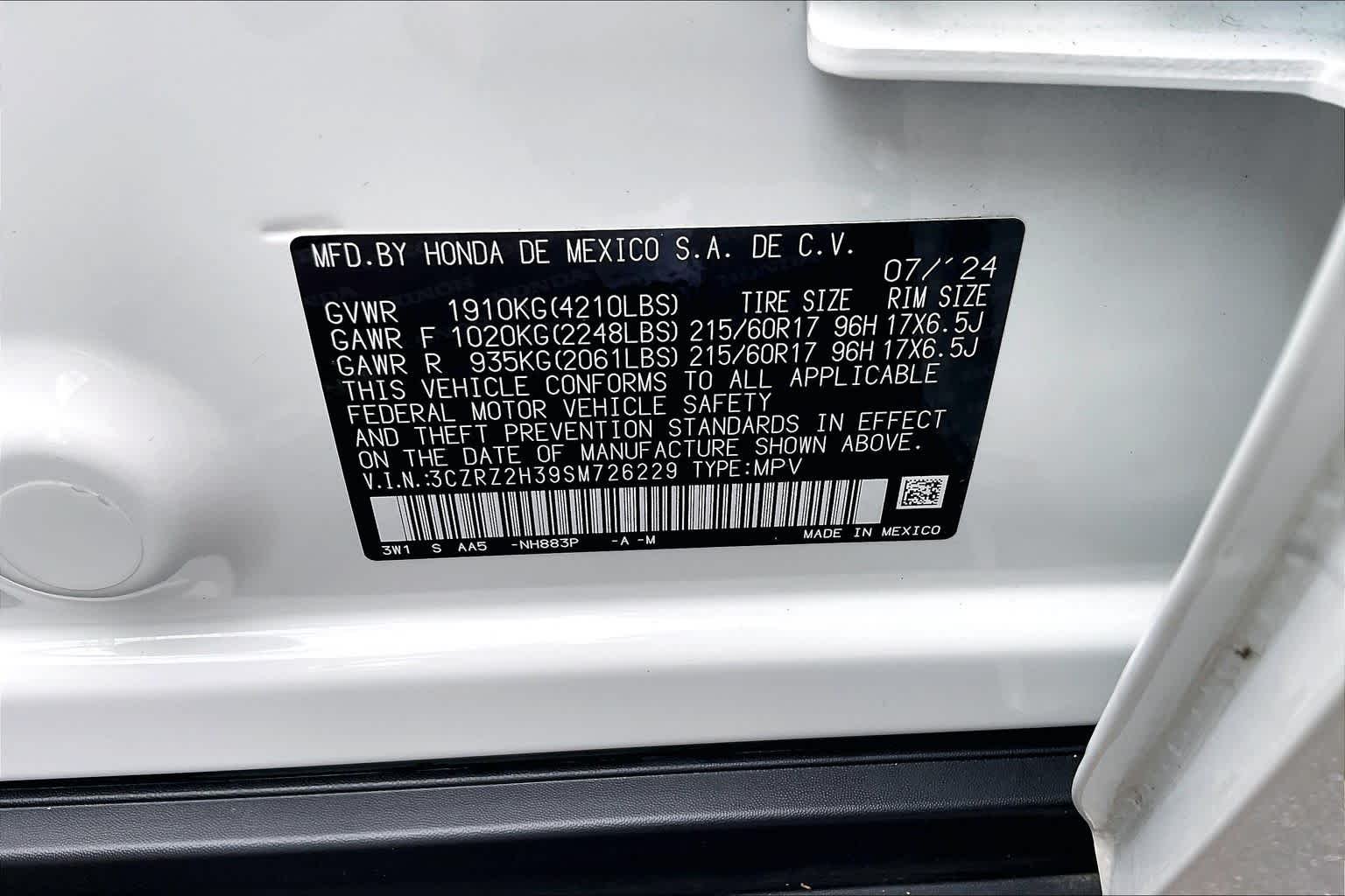 Used 2025 Platinum White Pearl Honda LX image 36