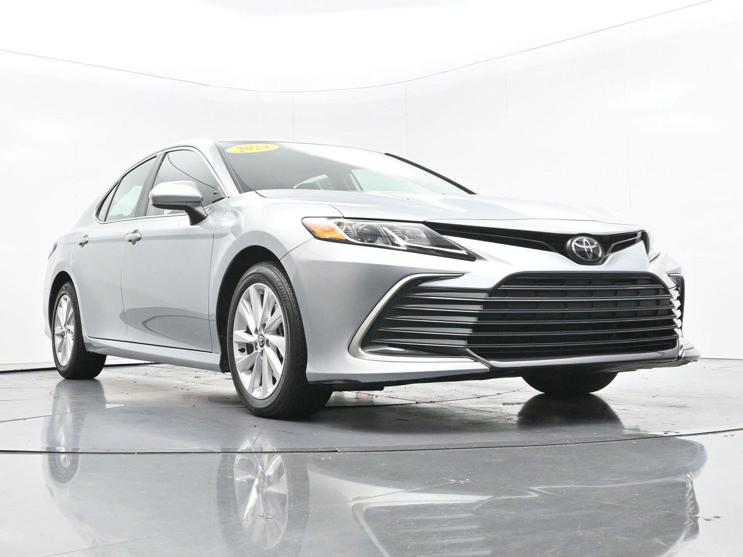 Used 2024 Celestial Silver Metallic Toyota LE image 43
