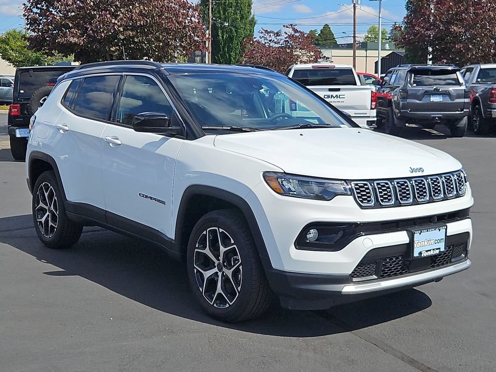 New 2026 Bright White Clearcoat Jeep Limited image 8