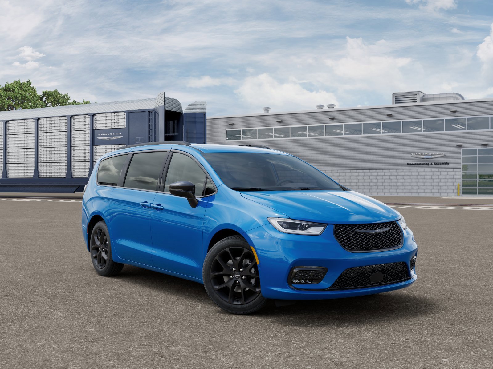 New 2026 Hydro Blue Pearl-Coat Exterior Paint Chrysler Select image 4
