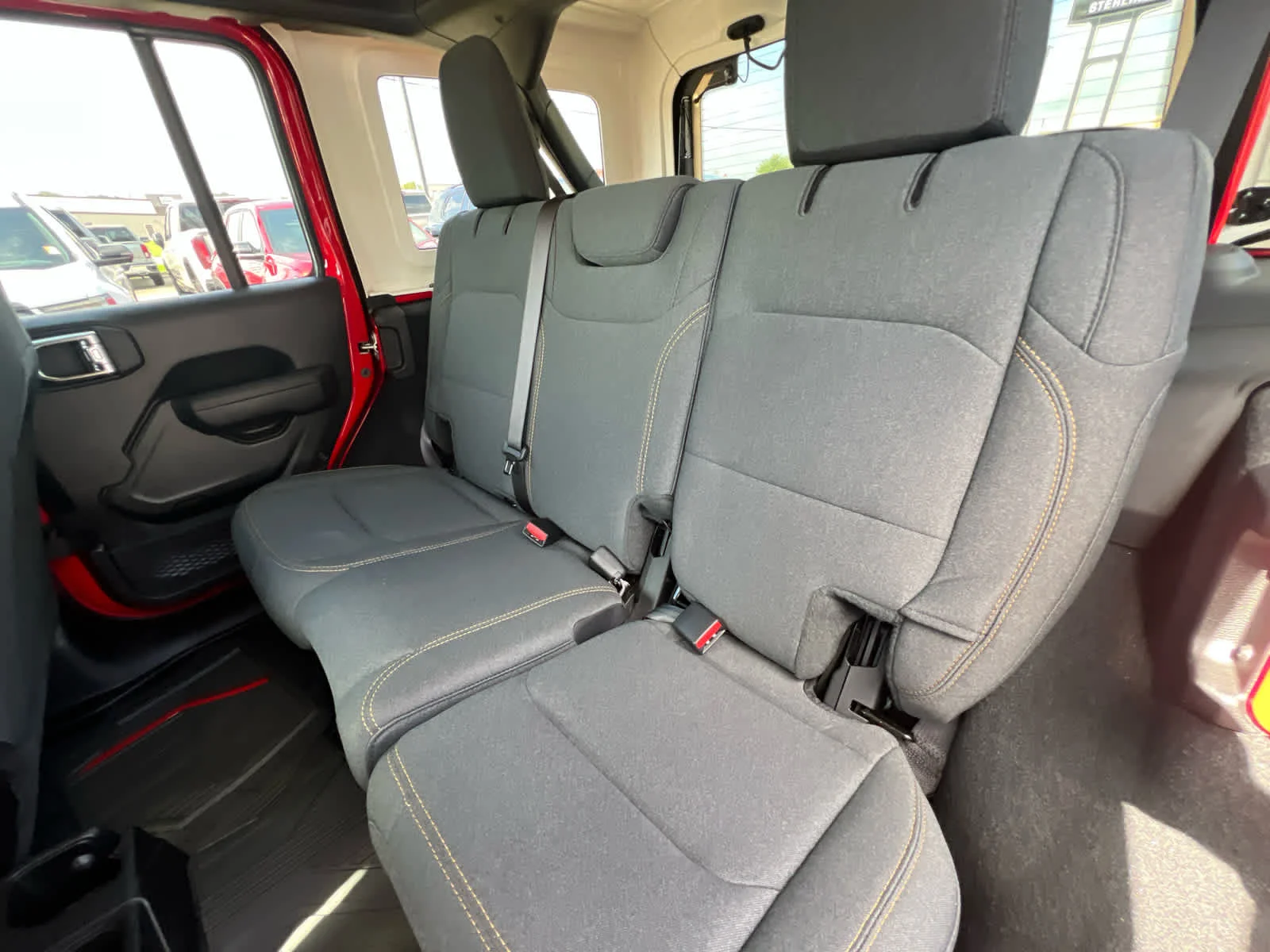 Used 2025 Firecracker Red C Jeep Sport S image 11