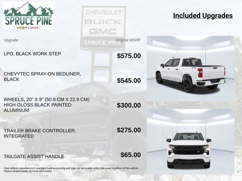 New 2026 White Chevrolet Custom image 9