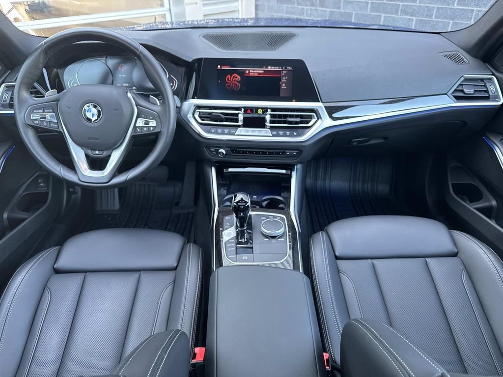 Used 2022 Blue Metallic BMW 330i xDrive image 16