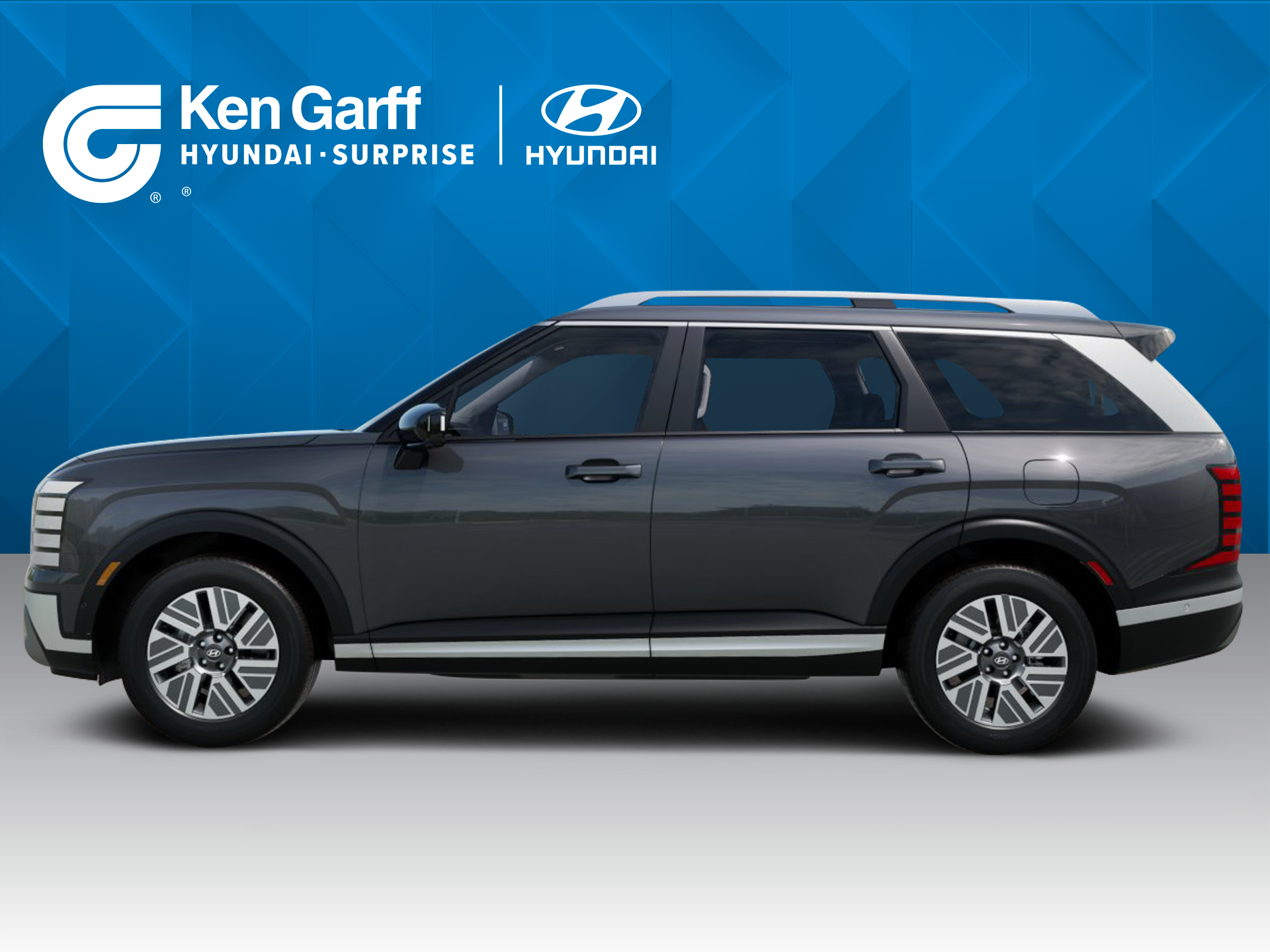 New 2026 Ecotronic Gray Pearl Hyundai Blue SEL Premium 8P image 3
