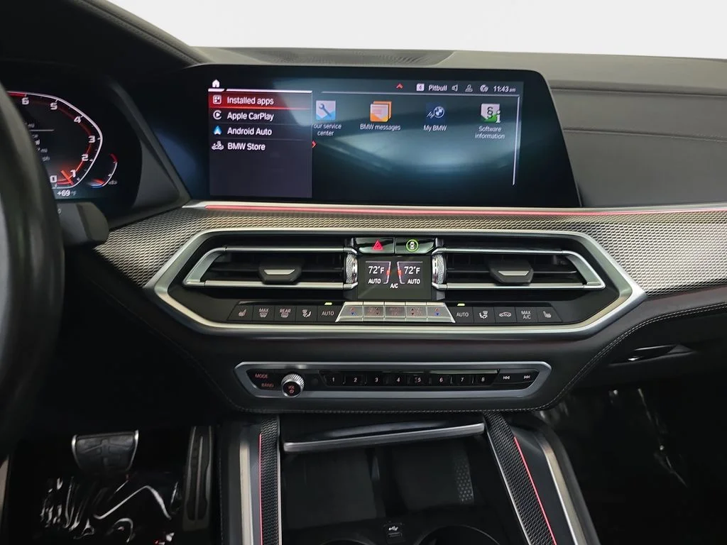 Used 2020 Manhattan Green Metallic BMW M50i image 23