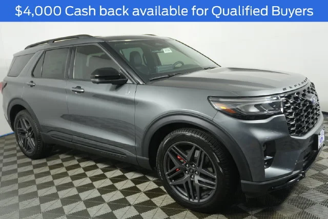 New 2026 Carbonized Gray Metallic Ford ST image 2