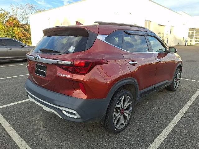 Certified Used 2021 Orange Kia SX image 5