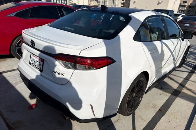 Used 2022 White w/Black Sand Pearl Roof Toyota APEX SE image 7