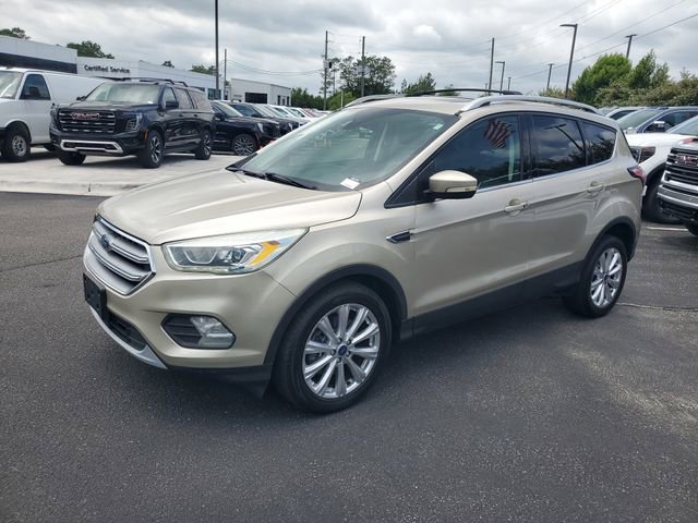 Used 2017 Ford Escape Titanium with VIN 1FMCU9J99HUD23322 for sale in Crestview, FL