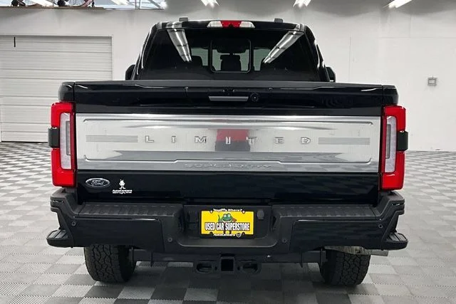 Used 2023 Agate Black Metallic Ford Limited image 5