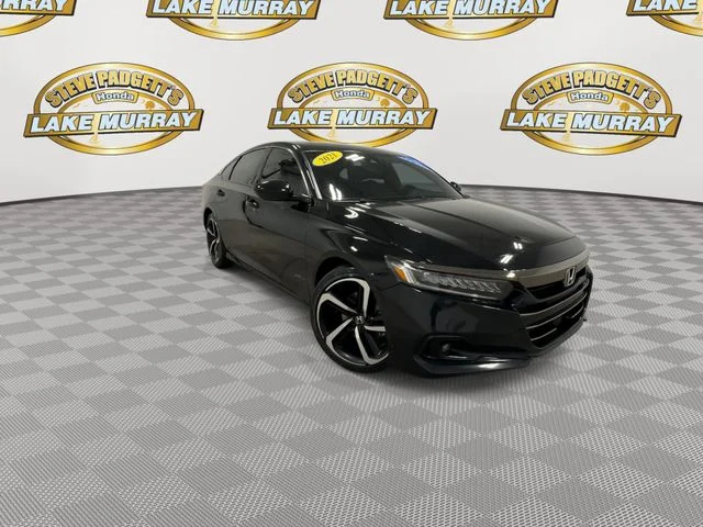 Used 2021 Crystal Black Pearl Honda Sport 2.0T image 5