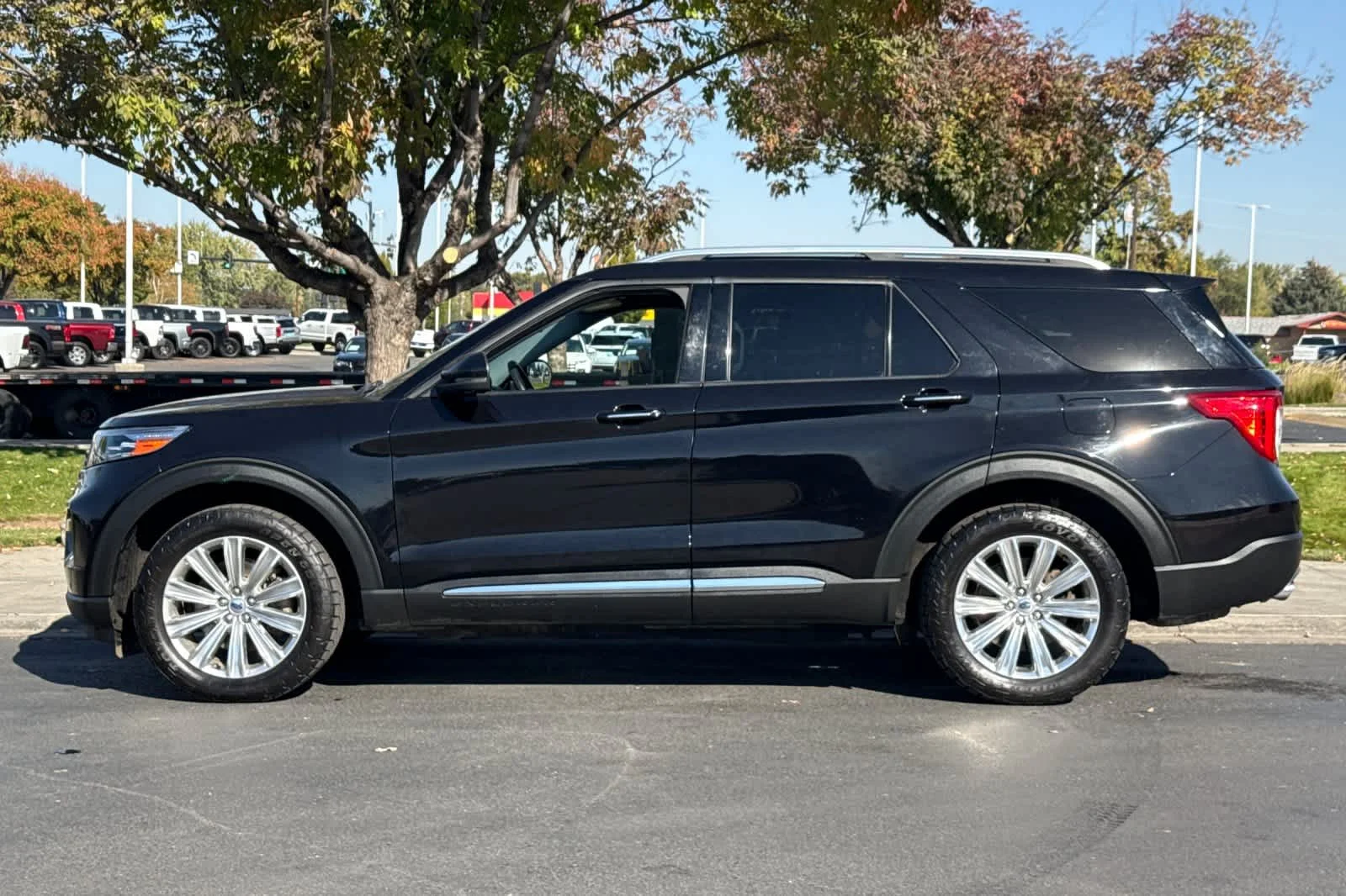 Certified Used 2021 Agate Black Metallic Ford Limited image 5